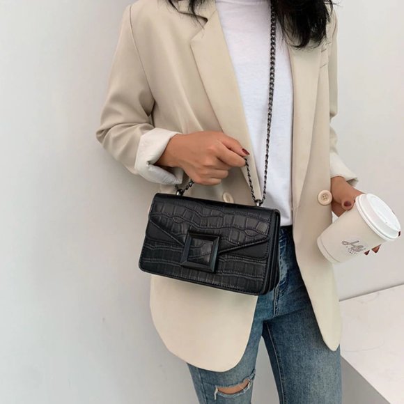 Leather Crossbody & Shoulder Bag - Picture 3 of 7